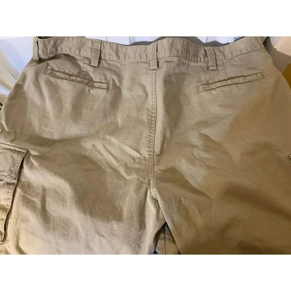 Dockers‎ Men’s Sz 44 tan Cargo Shorts Cotton Regular Fit Multiple Pockets